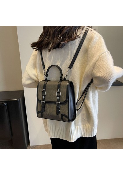 Kadınlar Için Modaya Uygun ve Modaya Uygun Kontrast Renkli Omuz Çapraz Askılı Çanta (Yurt Dışından) fırsatları