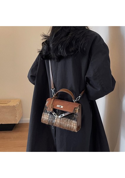 Kadınlar Için Sonbahar ve Kış Yeni Stil Retro Omuz Crossbody Çanta (Yurt Dışından) fiyatları