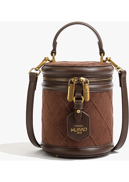 Kadınların Yeni Kış Retro Moda Zincir Omuz Crossbody Kova Çantası (Yurt Dışından)