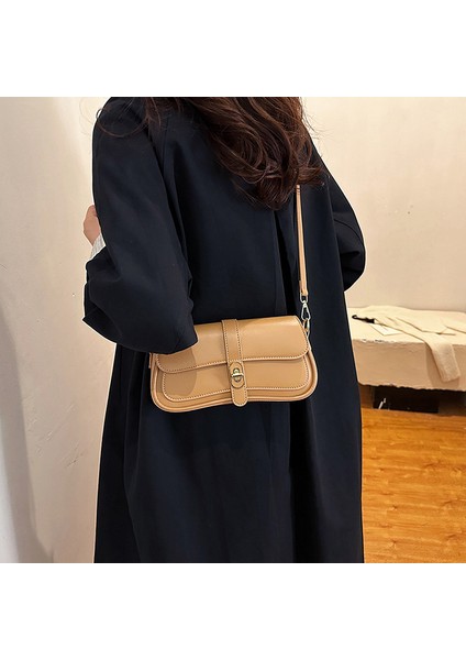 Kadınların Yeni Bahar Retro Üst Düzey Omuz Çapraz Askılı Çantası (Yurt Dışından) modelleri