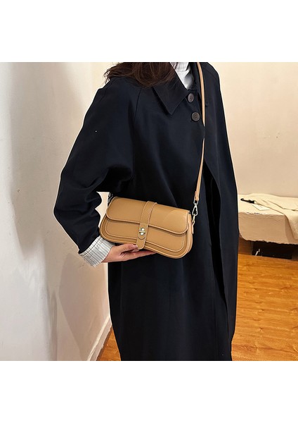 Kadınların Yeni Bahar Retro Üst Düzey Omuz Çapraz Askılı Çantası (Yurt Dışından) fırsatları