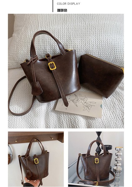 Kadınlar Için Yeni Retro Moda Niş Basit Tek Omuz Çapraz Askılı Kayınvalide Çantası (Yurt Dışından) modelleri