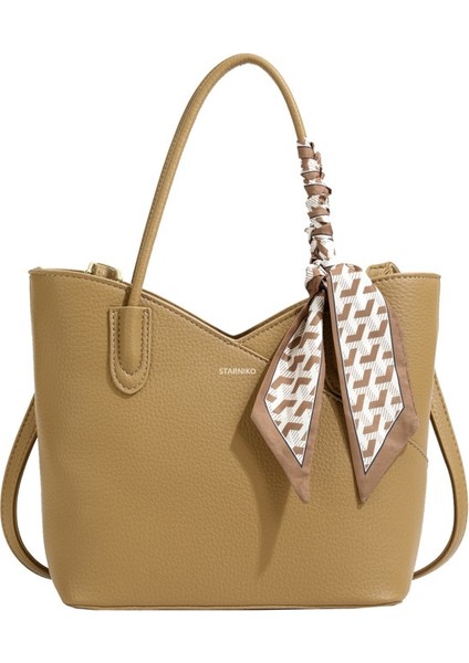 Kadınlar Için Yeni Stil Ipek Eşarp Çok Yönlü Omuz Crossbody Çanta (Yurt Dışından)