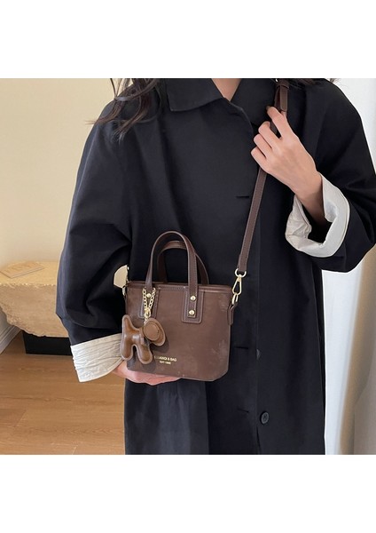 Yeni Kore Tarzı Moda Basit Çok Yönlü Kova Omuz Crossbody Çanta (Yurt Dışından) fiyatları