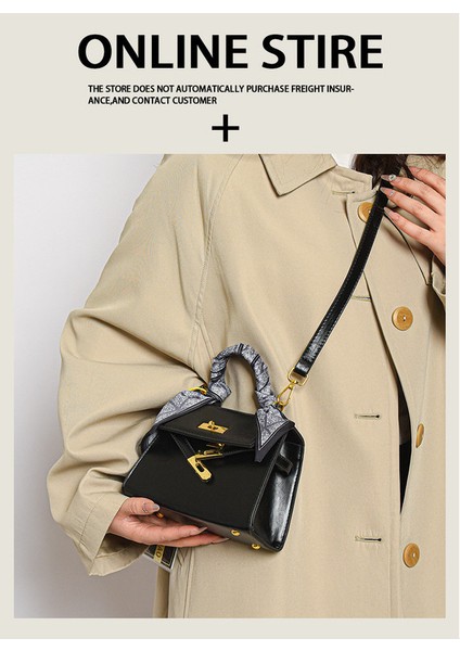 Kadınların Yeni Moda Üst Düzey Stil Ipek Eşarp Omuz Crossbody Çantası (Yurt Dışından) modelleri