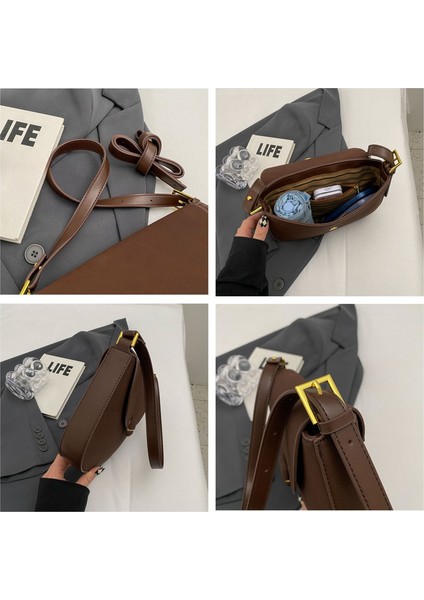 Kadınların Yeni Kore Tarzı Moda Buzlu Doku Omuz Crossbody Çantası (Yurt Dışından) indirimleri