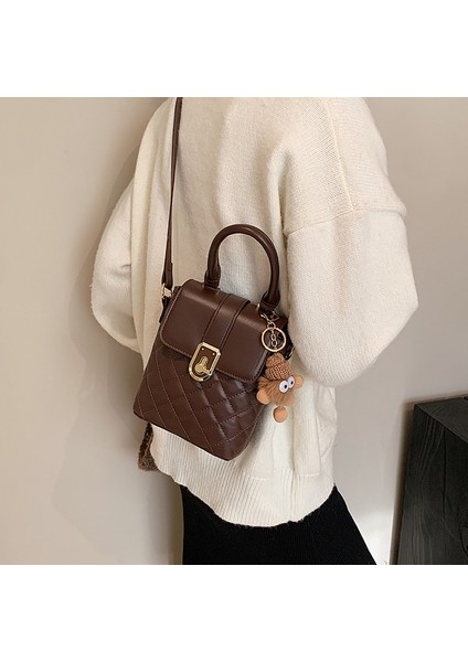 Kadınların Yeni Üst Düzey Retro Eşkenar Dörtgen Moda Omuz Crossbody Çantası (Yurt Dışından) fiyatları