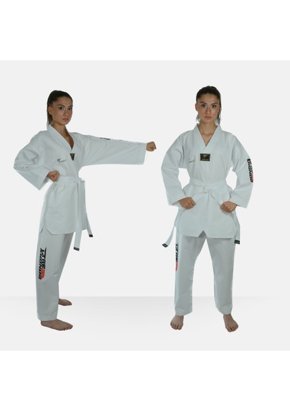 Taekwondo/tekvando Acemi Elbise Kıyafeti Dobok Beyaz Yaka modelleri