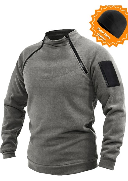 Erkek Airforce Tactical Thermal Tech. Fonksiyonel Kol Cepli Polar