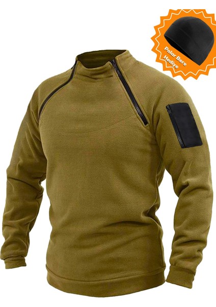 Erkek Airforce Tactical Thermal Tech. Fonksiyonel Kol Cepli Polar