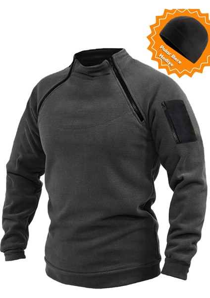 Erkek Airforce Tactical Thermal Tech. Fonksiyonel Kol Cepli Polar