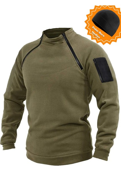 Erkek Airforce Tactical Thermal Tech. Fonksiyonel Kol Cepli Polar