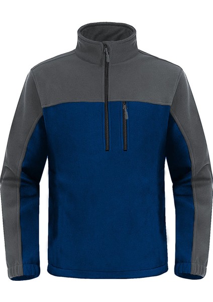 Erkek Quarter Zip Yarım Fermuarlı Cepli Polar fiyatları