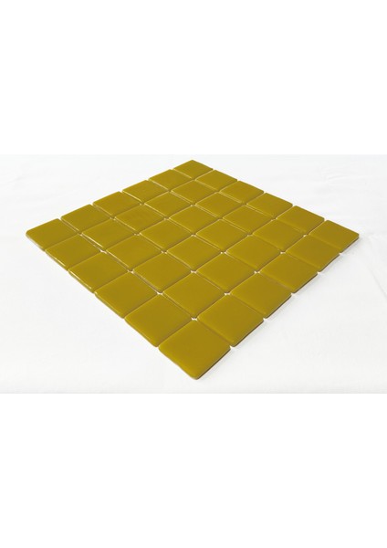 Mutfak, Banyo, Havuz, Sauna, Spa, Ev, Bahçe ve İşyeri Dekorasyonu, Yaşamın Tüm Alanları İçin Cam Mozaik. Taş Ölçüsü: 50X50 Mm. File Ölçüsü: 31,5X31,5 Cm. ( 1 m2 fiyatıdır ) fırsatları