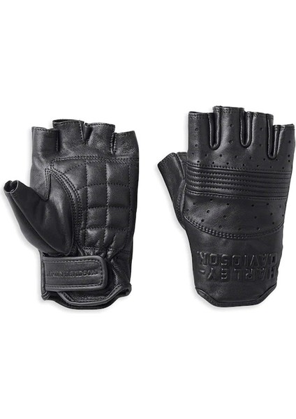 Harley-Davidson Women's Oakbrook Fingerless Leather Gloves