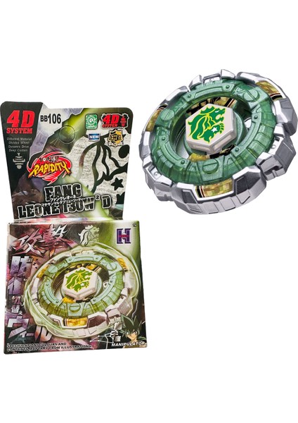 BB106 Beyblade Metal Fusıon Fang Leone Wl-Fırlatıcısız