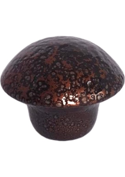 8 Adet Bakır Mantar Düğme Kulp Mobilya Çekmece Dolap Kapak Kulbu Metal Kulp Aksesuarları Vidalı indirimleri