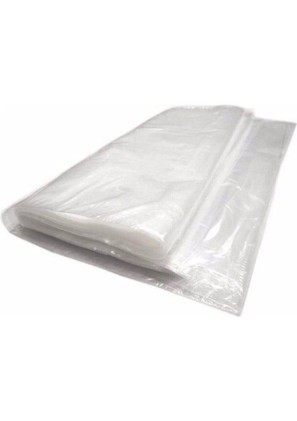Vakumsuz Şeffaf Tek Kişilik Yatak Baza Saklama Taşıma Kılıfı Poşeti Torbası 120x200 Cm. - 10 Adet