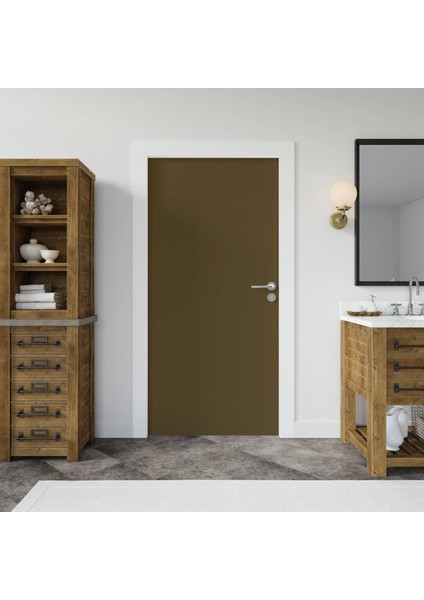 Kahve Renkli Düz Yapışkanlı Folyo, Desensiz Folyolar, Mutfak, Tezgah, Masa, Dolap Kaplama Folyosu, Isıya Dayanıklı, Su Geçirmez, Yapışkan Folyolar, Sticker, Büyük Ebatlı, Dekoros fırsatları