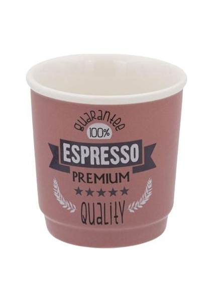 Somon Baskılı Espresso Bardak 90ML