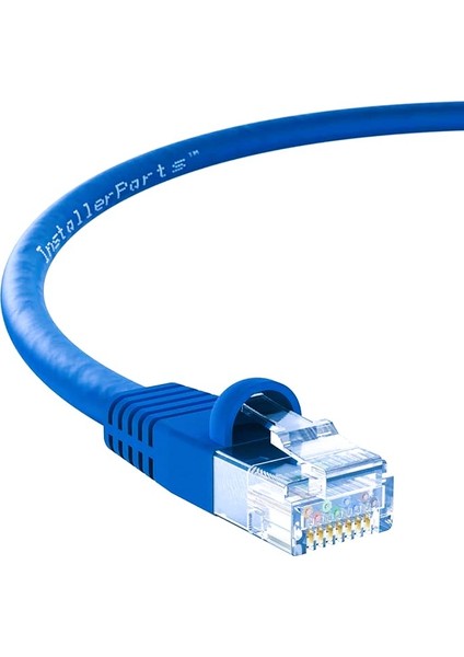 50 Santimetre Helojen Free Mavi Cat6 Patchcord Data-Ethernet Kablosu