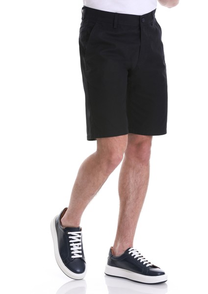 Lacivert Slim Fit Düz Yandan Cepli Basic Pantolon
