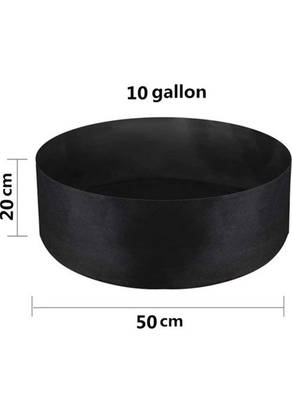 Keçe Sebze Bitki Yetiştirme Saksısı Bitki Yetiştirme Sepeti 20X50 modelleri