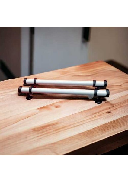 Siyah Beyaz Yüzük Mobilya Dolap Çekmece Kulplar 160MM 6 Adet