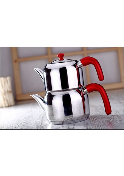 Armada Aile Boy Çelik Çaydanlık - Cam Kapaklı modelleri