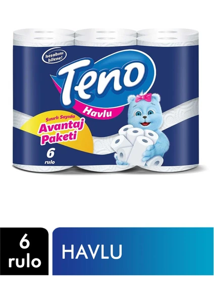 Avantaj Paketi 6'lı Kağıt Havlu