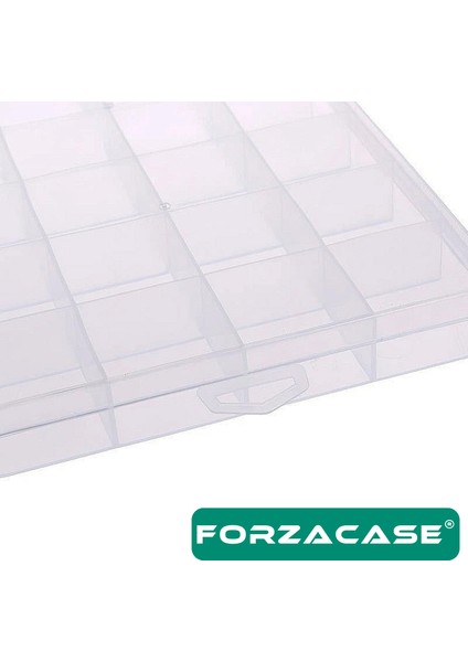 10 Bölmeli Kapaklı Balıkçı Marangoz Malzeme ve Takı Aksesuar Kutusu Organizer - FC260 modelleri