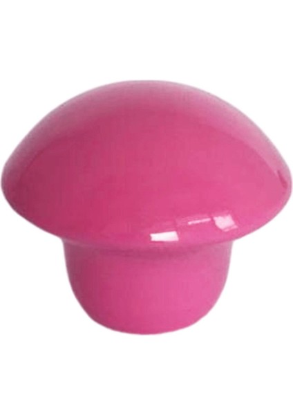 15 Adet Pembe Mantar Düğme Kulp Çocuk Bebek Mobilya Çekmece Dolap Kapak Kulbu Metal Kulp Aksesuarları Vidalı