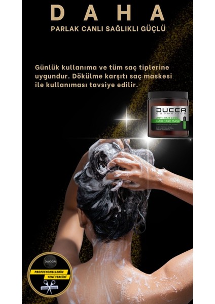 Ducca Anti-Hair Loss Shampoo 1000 Ml( Şampuan-Tuzsuz Keratin İçerikli)
