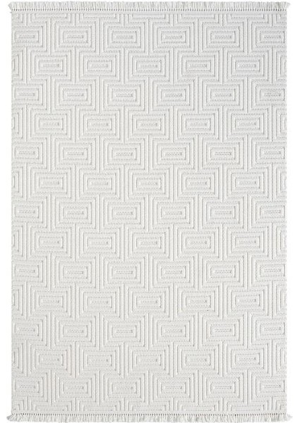 Ventura 1550 Krem Koridor Halısı Kesme Yolluk Mutfak Halısı Modern Salon Halısı