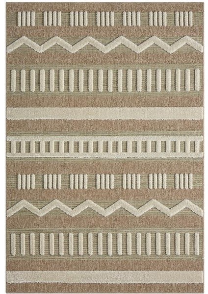 Togo 676 Yeşil Iskandinav Desenli Koridor Halısı Kesme Yolluk Mutfak Halısı Modern Salon Halısı modelleri