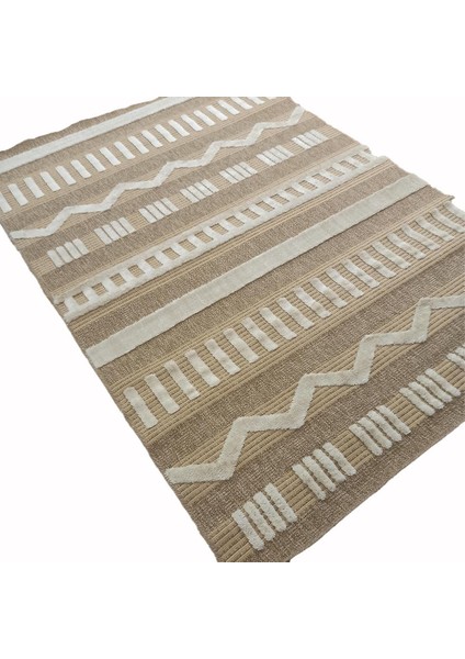 Togo 676 Yeşil Iskandinav Desenli Koridor Halısı Kesme Yolluk Mutfak Halısı Modern Salon Halısı fırsatları