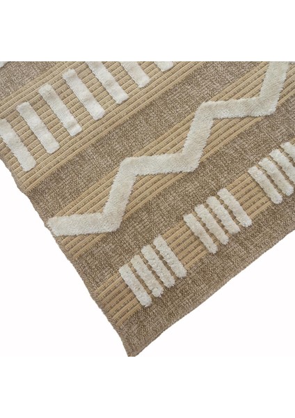 Togo 676 Yeşil Iskandinav Desenli Koridor Halısı Kesme Yolluk Mutfak Halısı Modern Salon Halısı indirimleri