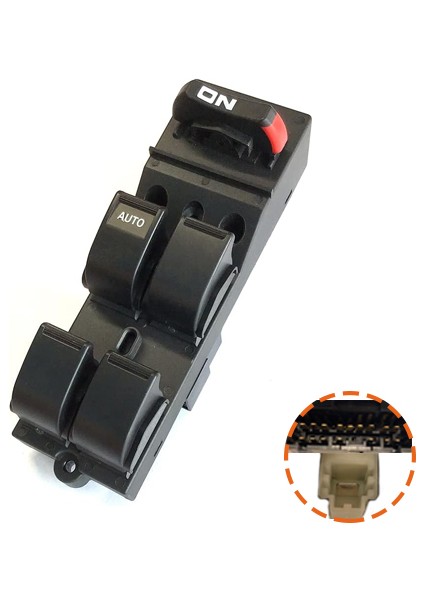 Cam Düğmesi Civic 1996-2001 Ön Sol Dörtlü
