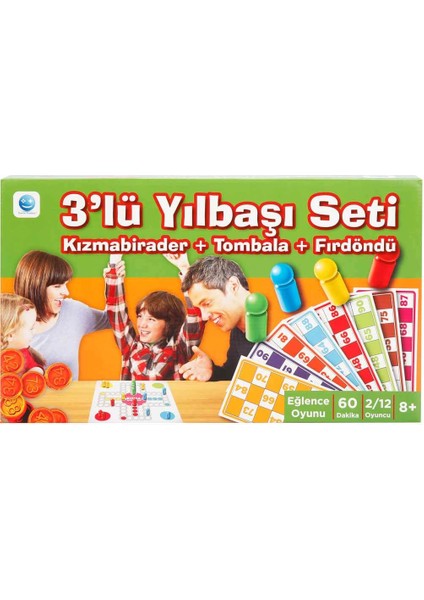 Smile Games 3 Lü Yılbaşı Kutu Oyun Seti