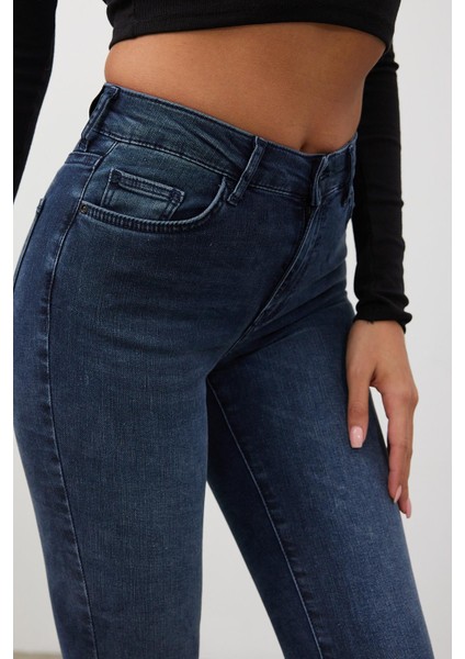 Kadın Gabriella Pasific Blue Skinny Jean Pantolon fırsatları