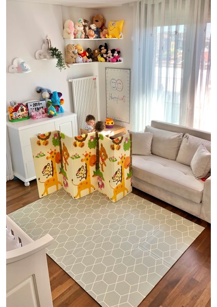 Prizma Safari Katlanabilir Çift Taraflı Oyun Matı 150X200X1CM fırsatları