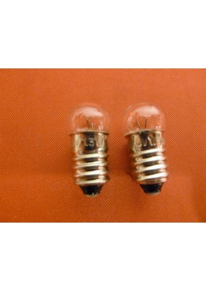 4,5V 3W 11X23 mm E10 Topbaş Vidalı Ampul. 10 Ad.