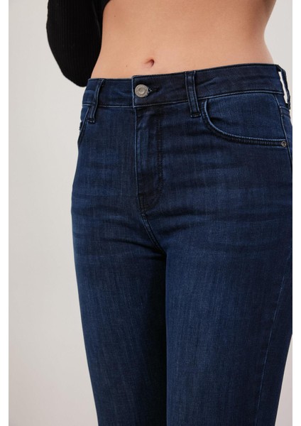 Kadın Gabriella Smoke Blue Skinny Jean Pantolon modelleri