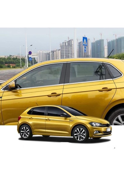 Vw Polo Cam Çerçevesi Nikelajı Komple Krom 2019 -2024 12 Parça Paslanmaz Çelik Full Set fırsatları