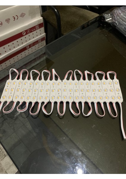 Plm - 103 B Modül LED Sarı Işık 20 Li Modül Yapışkanlı
