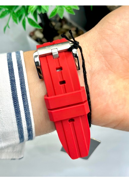 Marka Multifonksiyonlu Dikdörtgen Model 5ATM Su Geçirmez Silikon Kordon Şık Erkek Kol Saati modelleri