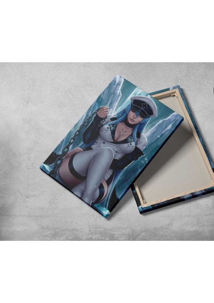 Esdeath Anime Kanvas Tablo AR030571 fiyatları