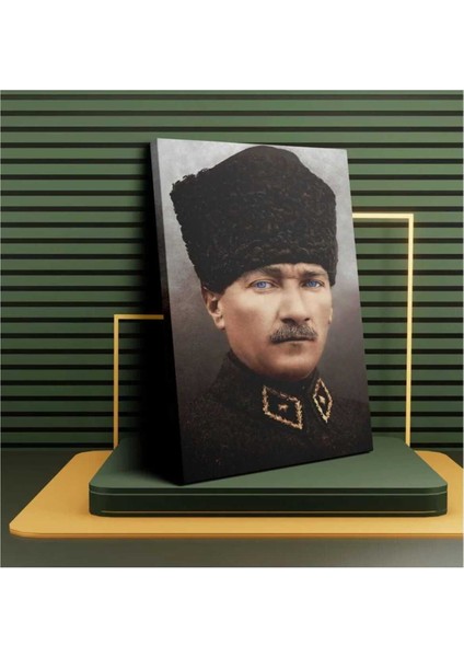 Mustafa Kemal Atatürk Kanvas Tablo AR030570 fiyatları