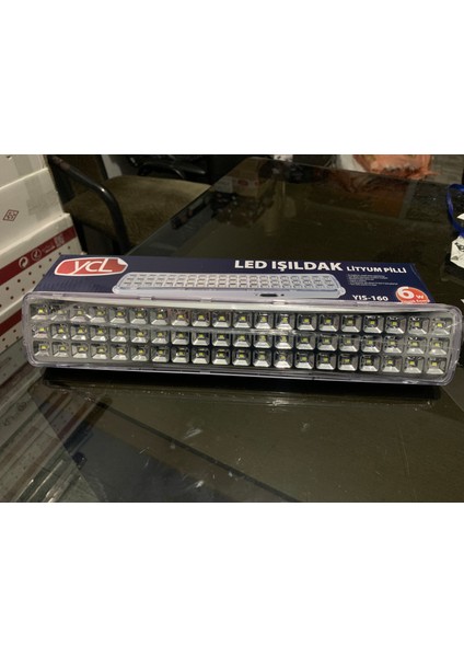 Yıs 160 Şarjlı LED Işıldak Beyaz Işık 6 Watt