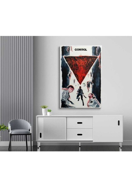 Control Oyun Kanvas Tablo AR030575